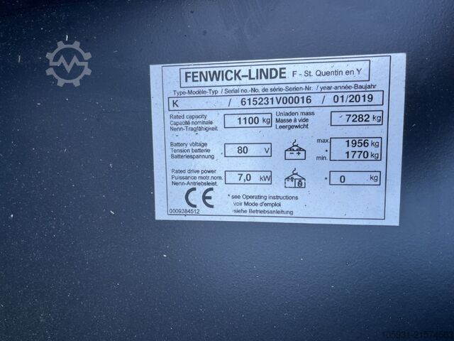 Hochhubkommissionierer Linde K