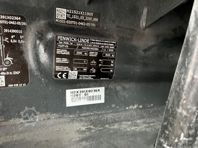 Treibgasstapler Linde H20T-01