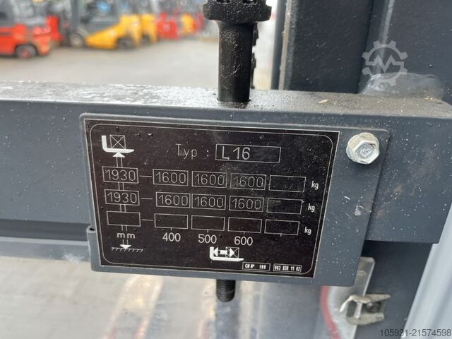 Deichselstapler Linde L14