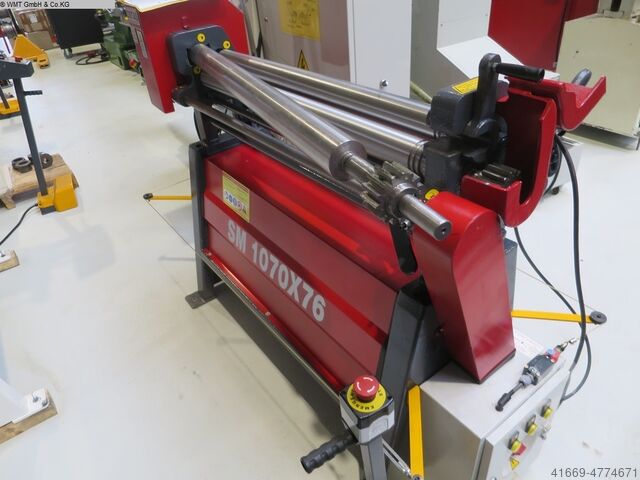 Blechbiegemaschine - 3 Walzen OSTAS SM 1070 x 76