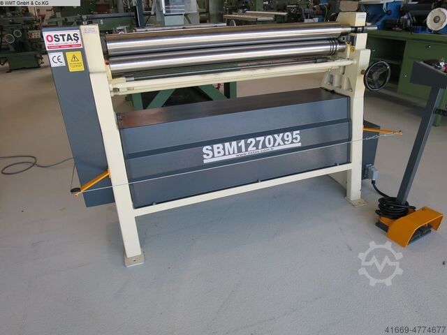 Blechbiegemaschine - 3 Walzen OSTAS SBM 1270 x 95