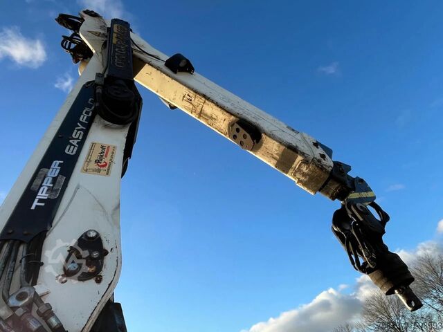 Crane truck DAF CF 360 FAN Kipper knijperwagen