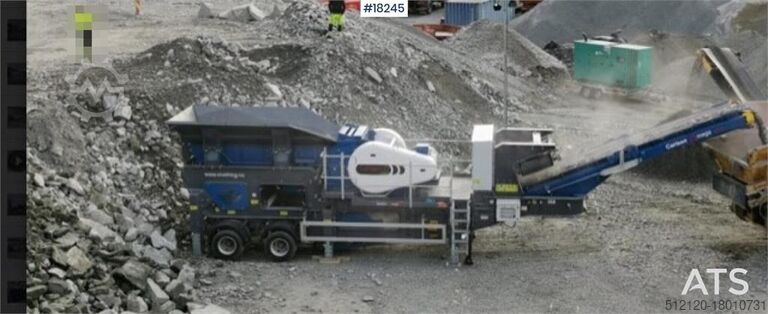 Crusher Omega 1065 M mobilt knuseverk