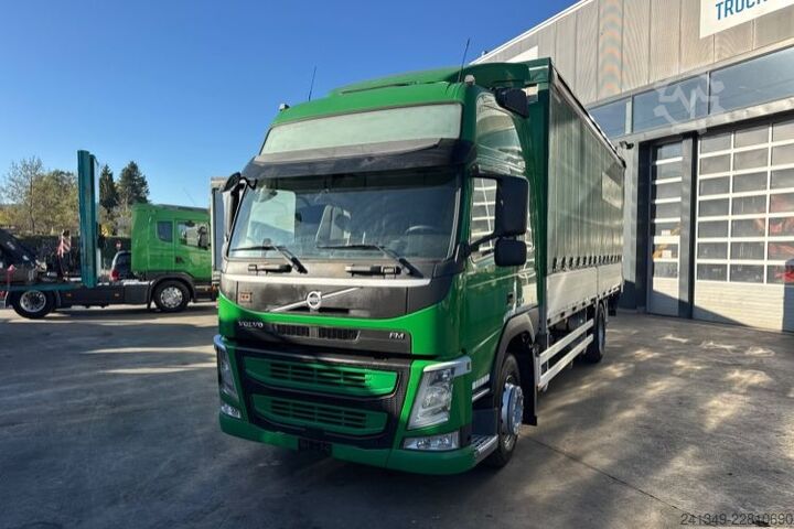 Flatbed truck with tarp VOLVO FM-330 4x2 LBW
