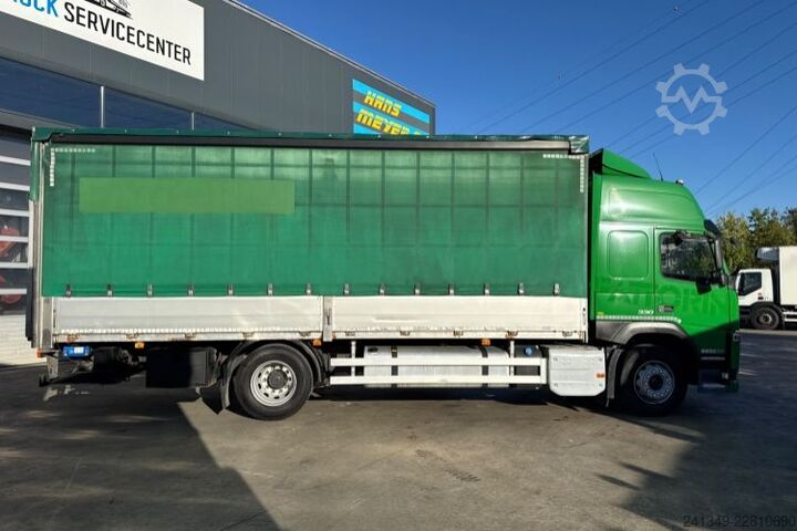 Flatbed truck with tarp VOLVO FM-330 4x2 LBW