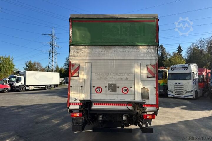 Flatbed truck with tarp VOLVO FM-330 4x2 LBW