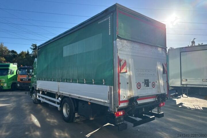 Flatbed truck with tarp VOLVO FM-330 4x2 LBW