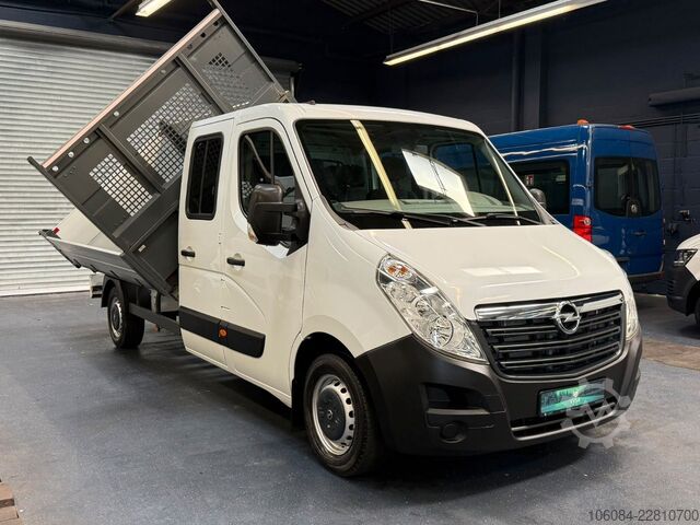 Tipper van OPEL Movano DoKa MAXI 3 Seiten Kipper Klima AHK