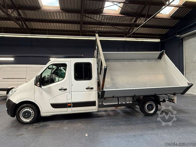 Tipper van OPEL Movano DoKa MAXI 3 Seiten Kipper Klima AHK