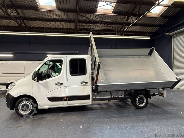 Tipper van OPEL Movano DoKa MAXI 3 Seiten Kipper Klima AHK
