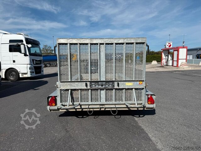 Open trailer HAPERT INDIGO mit Auffahrrampe 3-Achs
