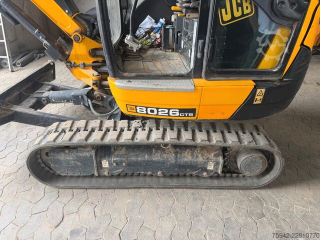 Mini excavator JCB 8026 CTS 3 LÖFFEL