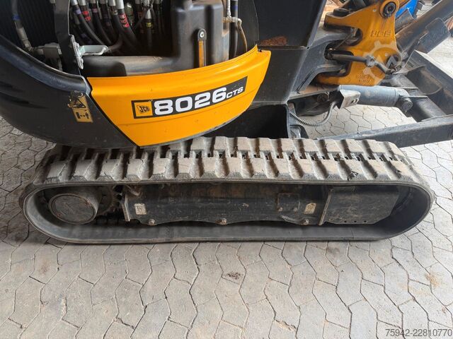 Mini excavator JCB 8026 CTS 3 LÖFFEL