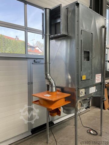 Filteranlage, Absauganlage, Reinluftabsauganlage, Absaugfilter für Holzspäne, Staubabsaugung, Zentra SCHUKO STA + S 140 / 0 / S1