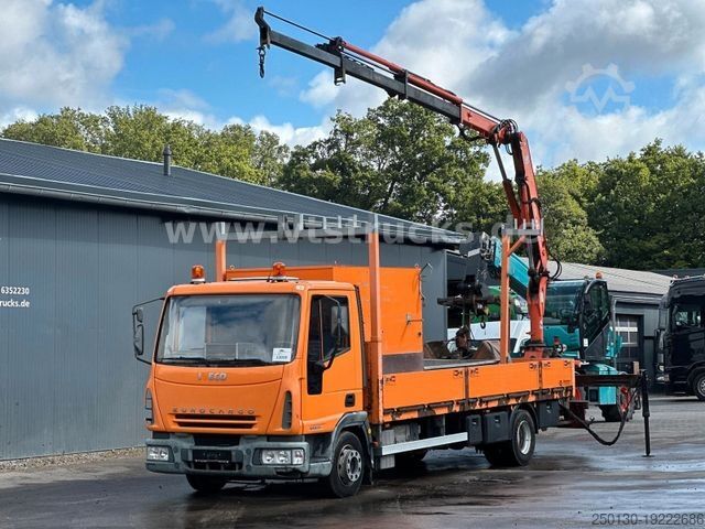 LKW mit Pritsche (offen) IVECO EuroCargo ML Pritsche mit Atlas 65.2 Ladekran