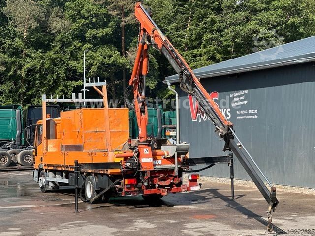 LKW mit Pritsche (offen) IVECO EuroCargo ML Pritsche mit Atlas 65.2 Ladekran