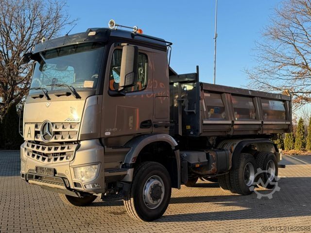 Kipper LKW MERCEDES-BENZ AROCS 3345 6x6 Euro 6 Kipper mit Bordmatik