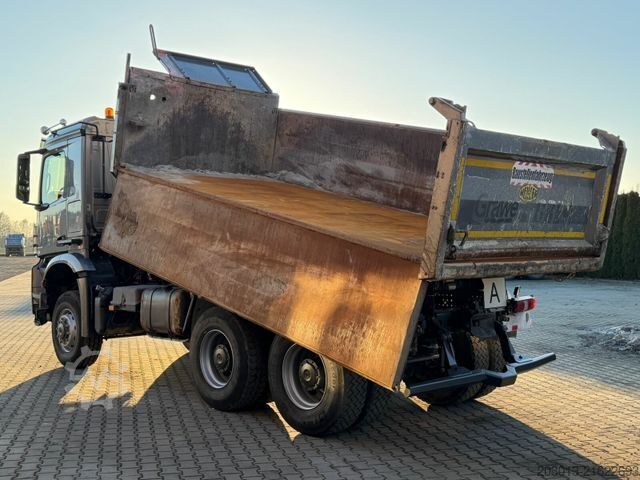 Dreiseitenkipper LKW MERCEDES-BENZ AROCS 3345 6x6 Euro 6 Kipper mit Bordmatik