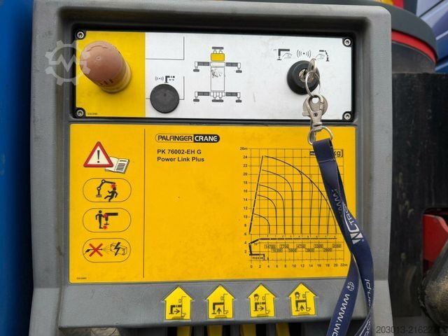 Autokran SCANIA G450 8x4 Pritsche mit Kran Palfinger PK76002 EH