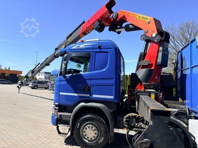 Autokran SCANIA G450 8x4 Pritsche mit Kran Palfinger PK76002 EH