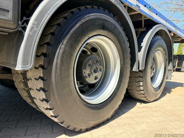 Truck mounted crane SCANIA G450 8x4 Pritsche mit Kran Palfinger PK76002 EH