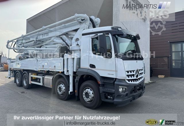 Betonpumpen-LKW MERCEDES-BENZ Arocs3546B 8x4 E6 GSR Schwing S47SXIII Easy-Flex