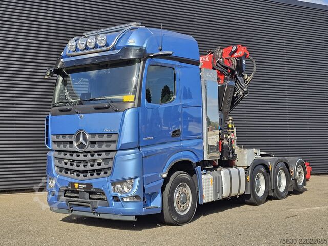 Standard-SZM Mercedes-Benz 3353 8x4 / FASSI 71  T/M + JIB / CRANE / KRAN