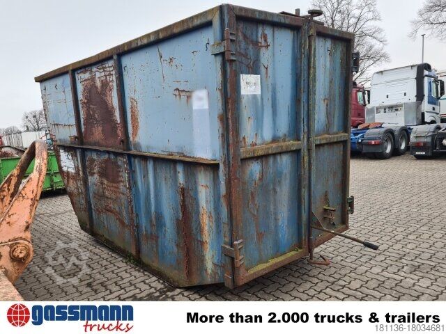 Roll-off container  Absetzcontainer ca. 15m³ offen mit Flügeltüren