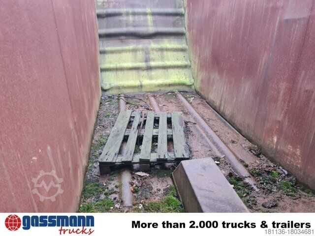 Roll-off container  Absetzcontainer ca. 15m³ offen mit Flügeltüren