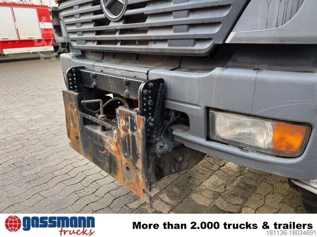 Tipper truck Mercedes-Benz Atego 1828 4x4, Tele-Absetzer,