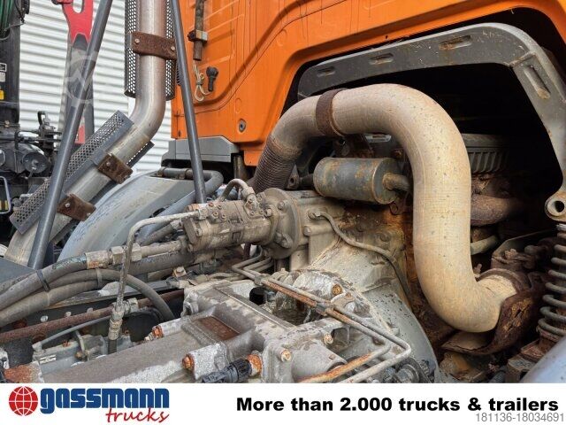 Tipper truck Mercedes-Benz Atego 1828 4x4, Tele-Absetzer,