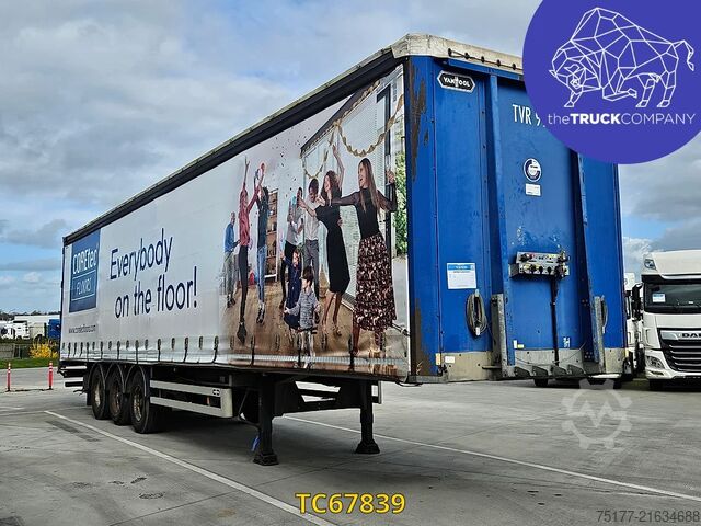 Sliding tarpaulins Vanhool 