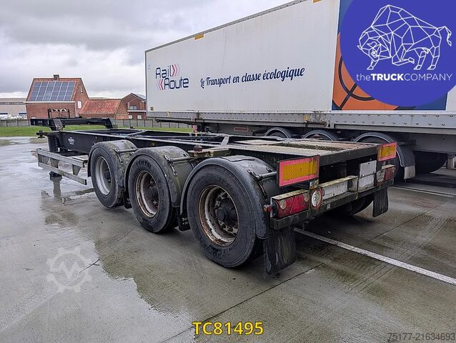 Container transportation Turbos Hoet Tank chassis Gooseneck