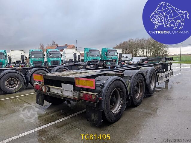 Container transportation Turbos Hoet Tank chassis Gooseneck