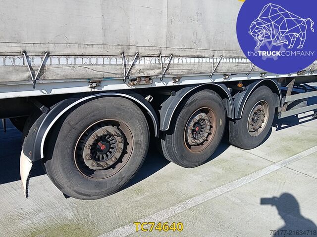 Sliding tarpaulins Fruehauf 