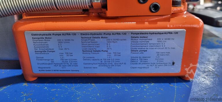 Profile rail cutting device ALFRA PSG 5+