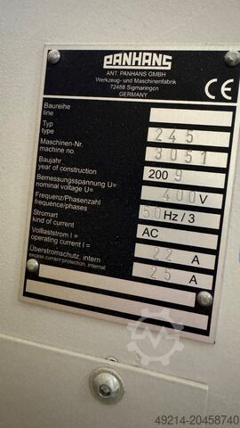 SchwenkfrÀse Panhans 245 easy