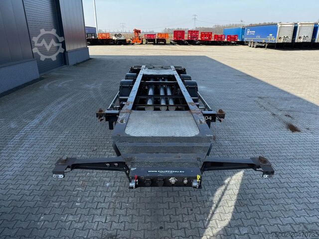 Container transportation Burg 20FT/3-axles, SAF INTRADISC, ADR (EXII, EXII, F...