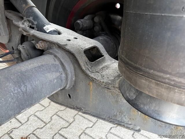 Container transportation Burg 20FT/3-axles, SAF INTRADISC, ADR (EXII, EXII, F...