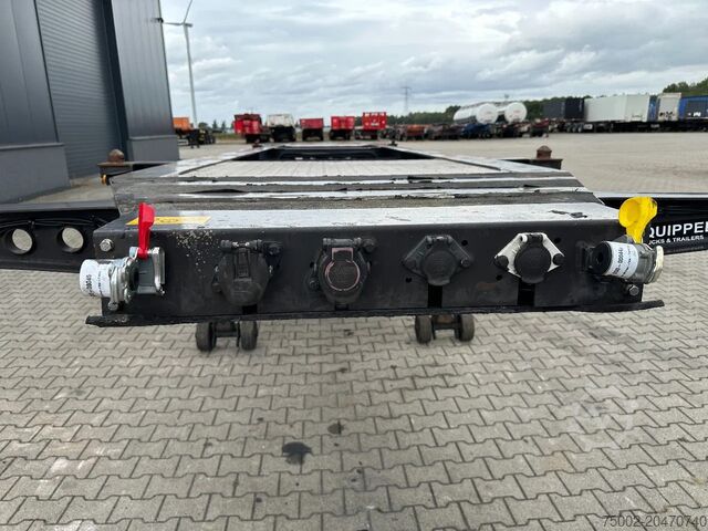 Container transportation Burg 20FT (SWAP) / 3-axles, 3.400kg, SAF INTRADISC, ...
