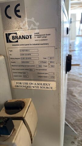 Kantenanleimmaschine BRANDT Ambition 1650 KDF 650