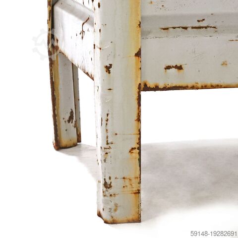 Used Stacking box steel fixed construction stacking box 4 sides, L: 1050, W: 835, H: 810 Kruizinga 98-6779GB