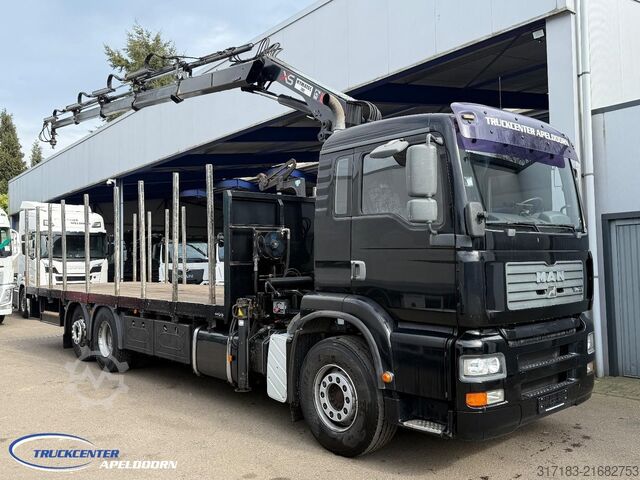 Ladepritsche MAN TGA 26.310 HIAB 122-E4 Duo, Banden 95%, Nieuwst...