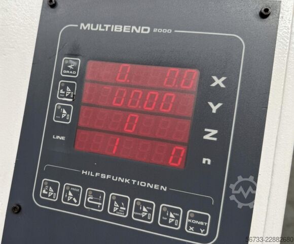 Schwenkbiegemaschine R A S 67.00  3240 x 3,0 mm CNC