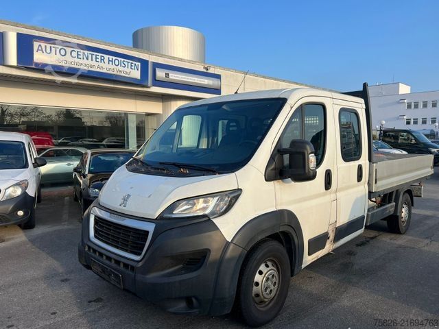 Pritschenwagen PEUGEOT Boxer Pritsche Doka. 435 L4 BlueHDi 130*1.Hand*