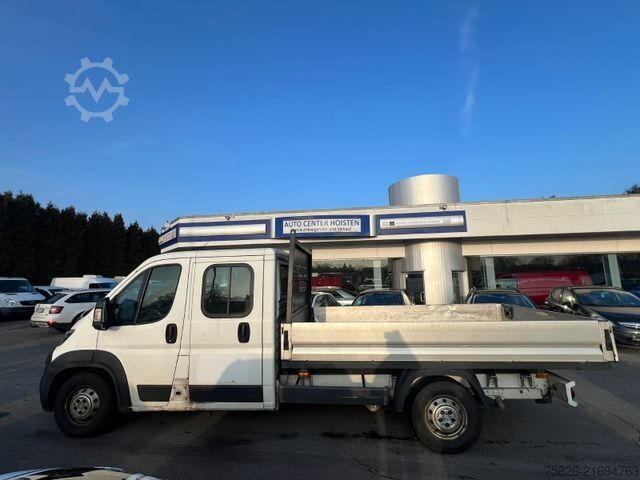 Pritschenwagen PEUGEOT Boxer Pritsche Doka. 435 L4 BlueHDi 130*1.Hand*