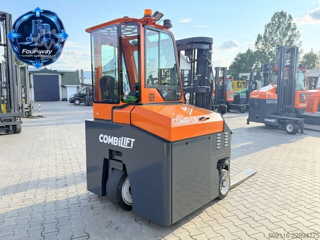 4-way forklift Combilift CBE2500 TRIPLEX 4900 POSITIONER CABIN
