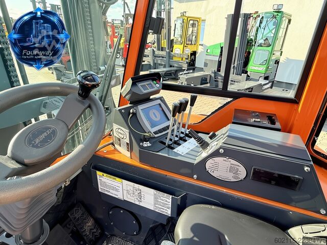 4-way forklift Combilift CBE2500 TRIPLEX 4900 POSITIONER CABIN