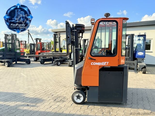 4-way forklift Combilift CBE2500 TRIPLEX 4900 POSITIONER CABIN