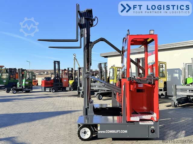 4-way forklift Combilift C3000GST TRIPLEX 8300 FREE-LIFT NEW TIRE